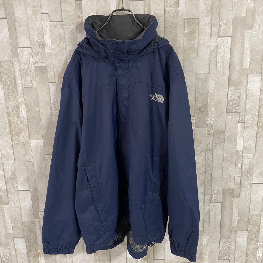 【美品】THE NORTH FACE マウンテンパーカー HYVENT 紺 L