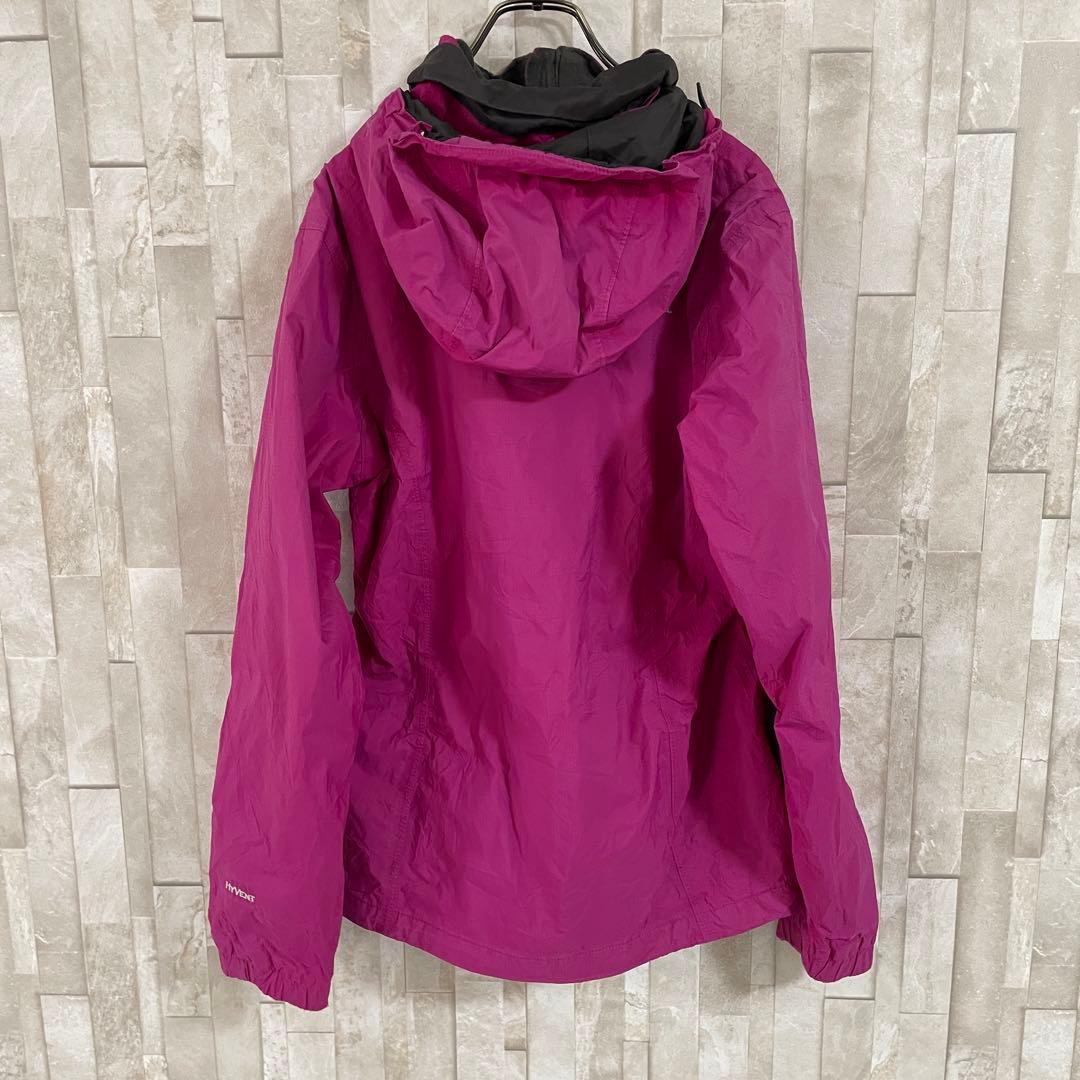 古着 THE NORTH FACE マウンテンパーカー HYVENT 紫色 L