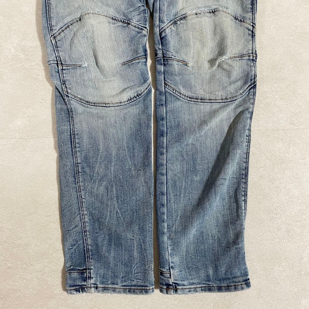 【美品】G-Star RAW デニム ジーンズ ダメージ加工 サイズ30