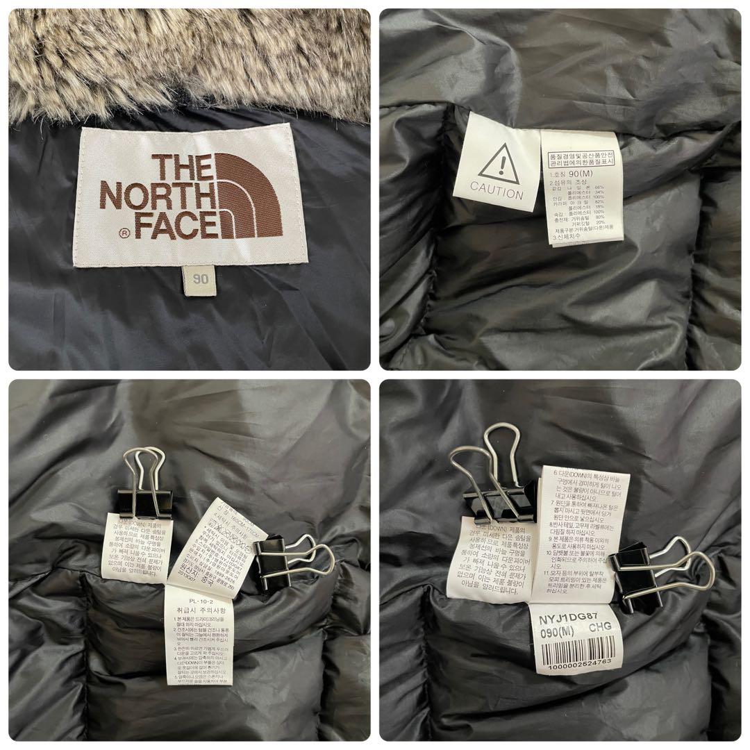 【海外限定】THE NORTH FACE ロングコート ファーベルト付 M