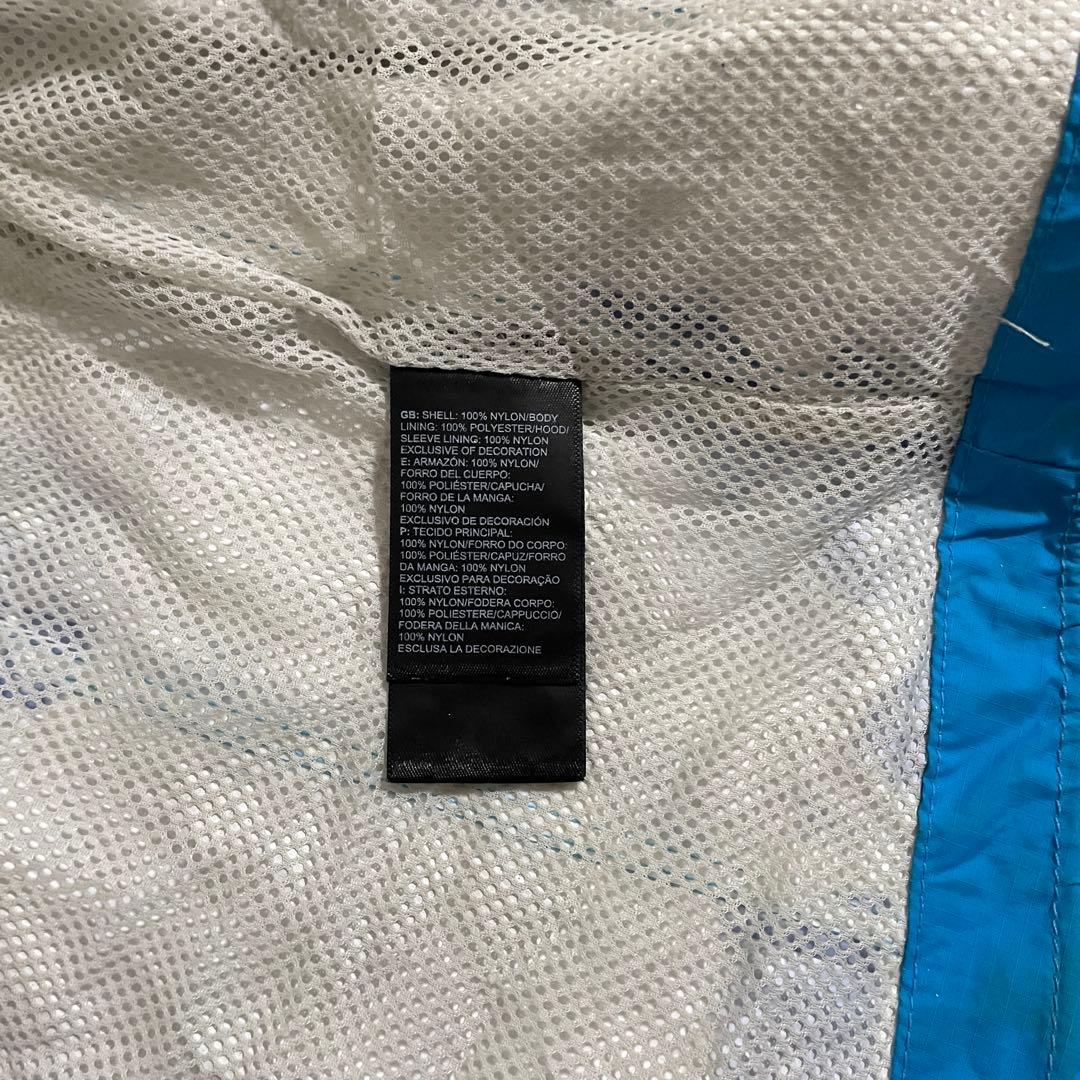 古着 THE NORTH FACE マウンテンパーカー DRYVENT 青 M