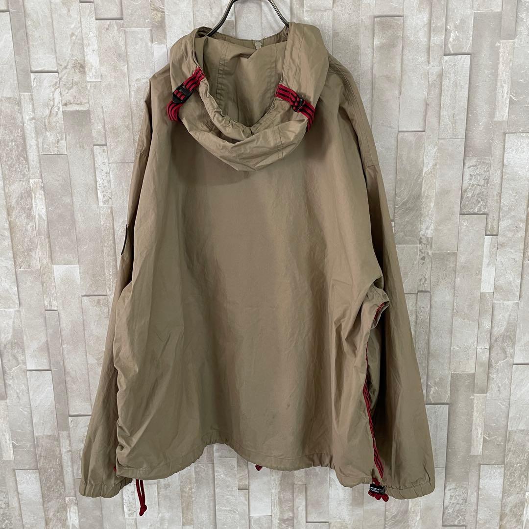 古着 DKNY アノラックパーカー サイズL ブラウン