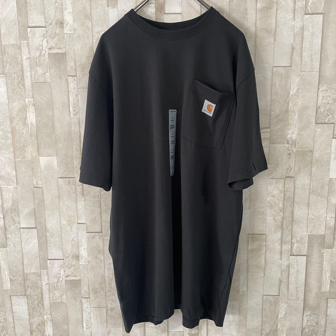 【新品未使用タグ付】carhartt バックロゴ Tシャツ Mサイズ