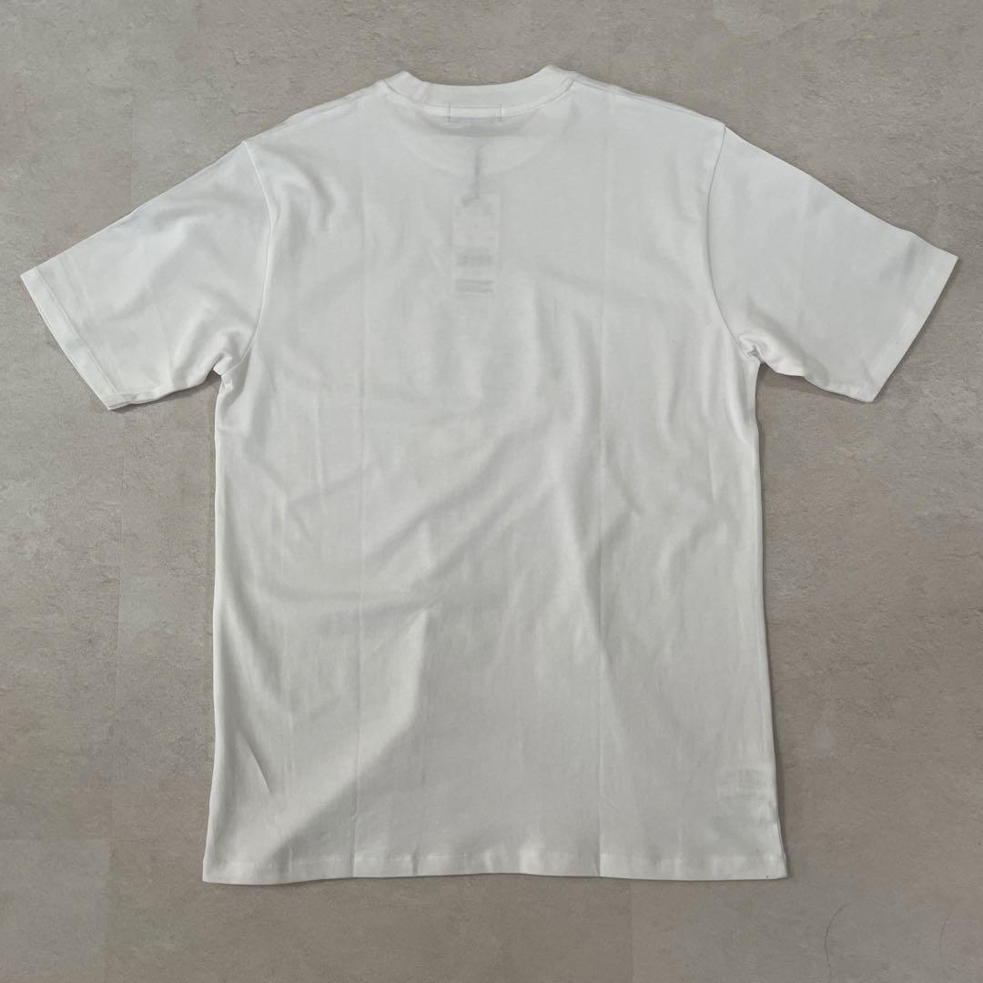 【新品未使用タグ付】23区 HOMME 地図プリント Tシャツ 50 ホワイト