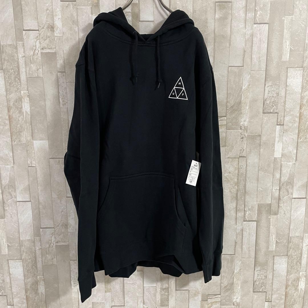 【新品未使用タグ付】HUF ディストピア ポンチョ フーディ バックプリント