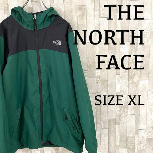古着 THE NORTH FACE マウンテンパーカー サイズXL グリーン