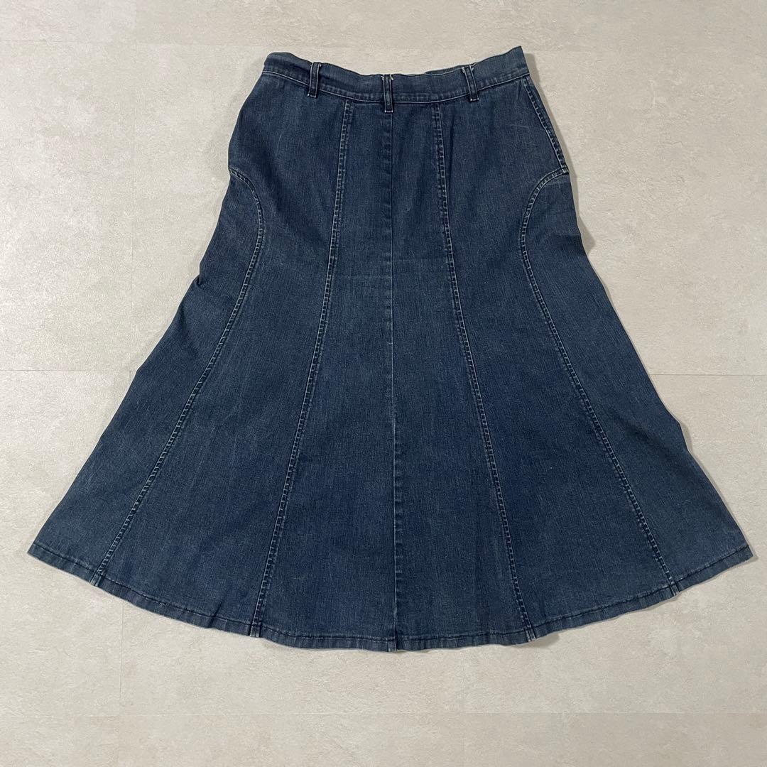 古着 MaxMara WEEKEND フレアスカート デニム イタリア製 44