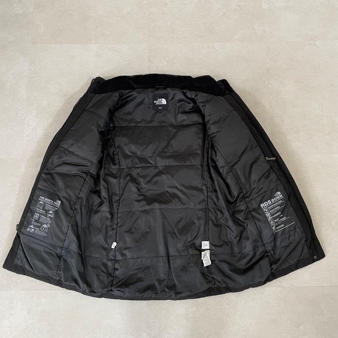 古着 THE NORTH FACE ダウンジャケット DRYVENT 黒色 M