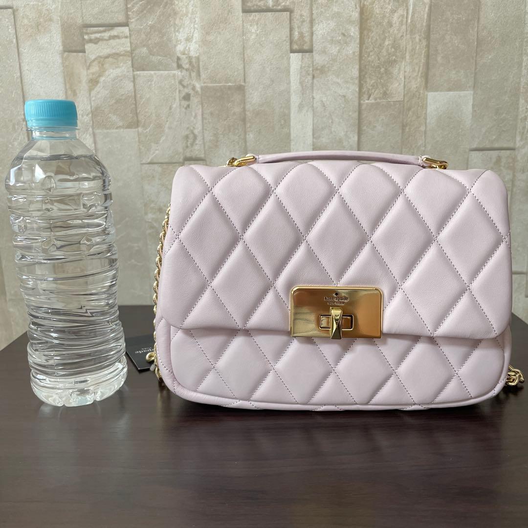 【早い者勝ち】 訳あり新品 kate spade ショルダーバッグ 淡いパープル