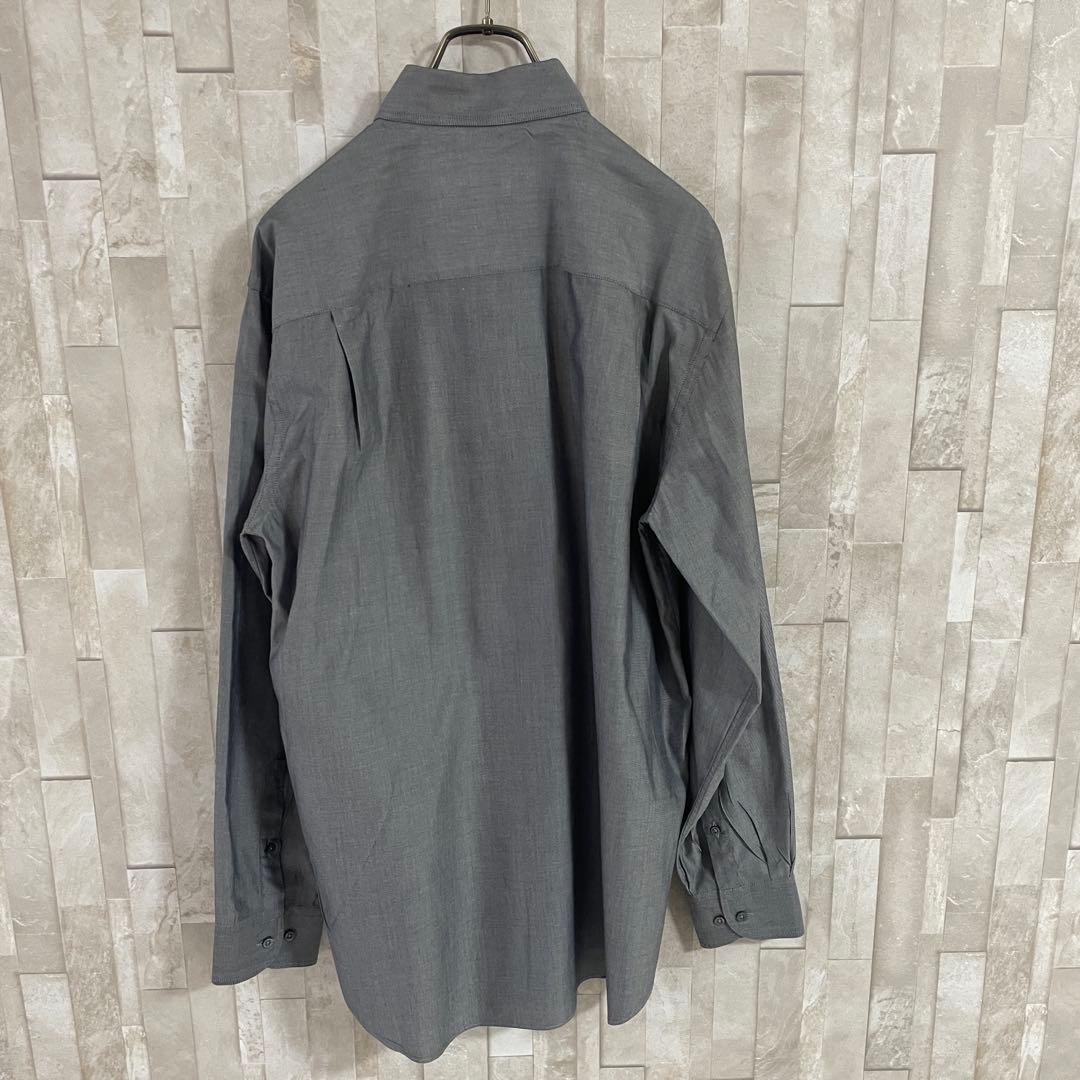 古着 ARMANI COLLEZIONI 長袖シャツ サイズ40 グレー