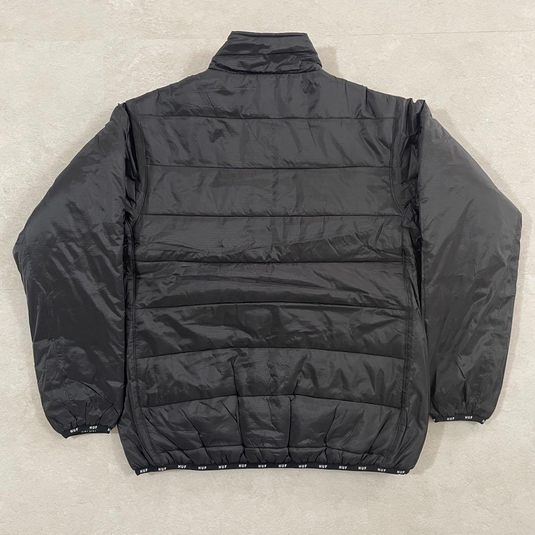【新品未使用タグ付】HUF ジョージパフィージャケット Mサイズ ブラック