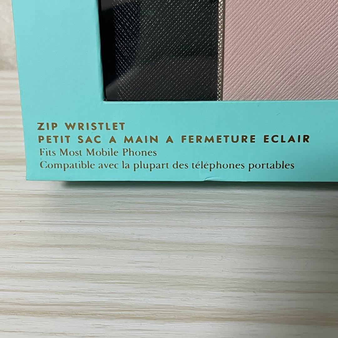 訳あり新品 kate spade 長財布 スマホケース 箱付