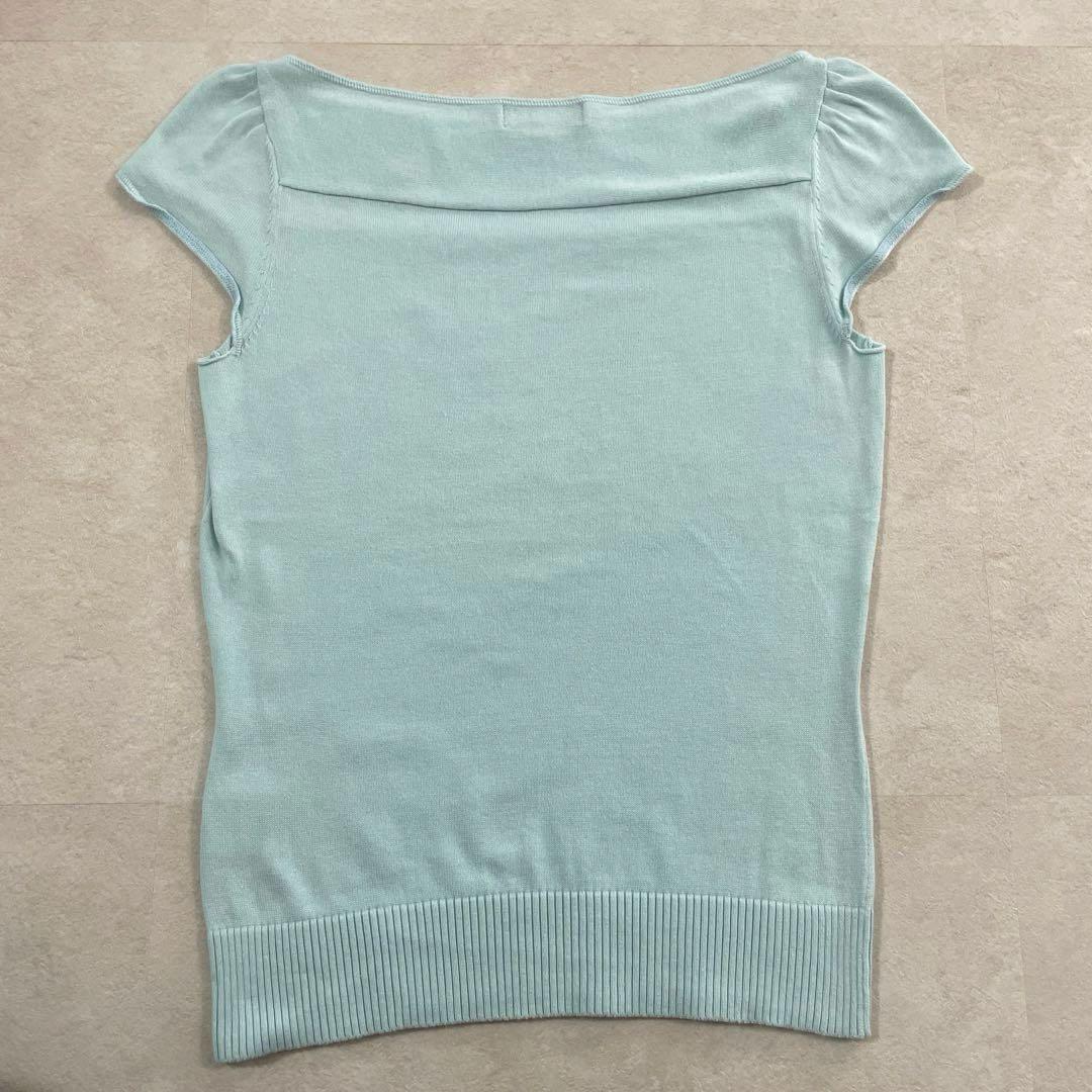 【人気】BURBERRY BLUE LABEL 半袖Tシャツ ニット サイズ38