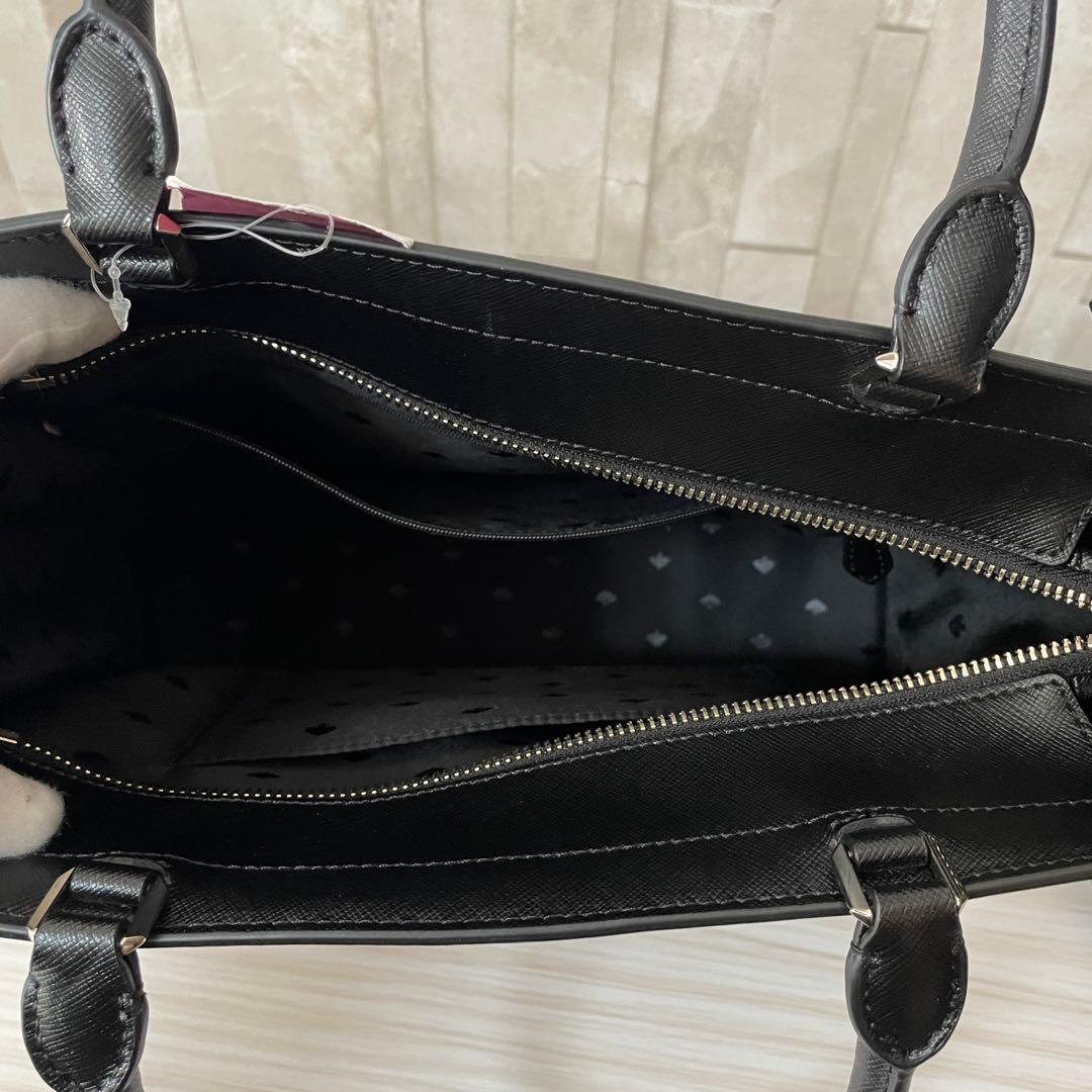訳あり新品 kate spade ハンドバッグ 2way ブラック