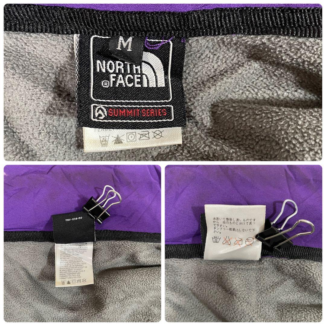 古着 THE NORTH FACE マウンテンパーカー サミットシリーズ 紫色