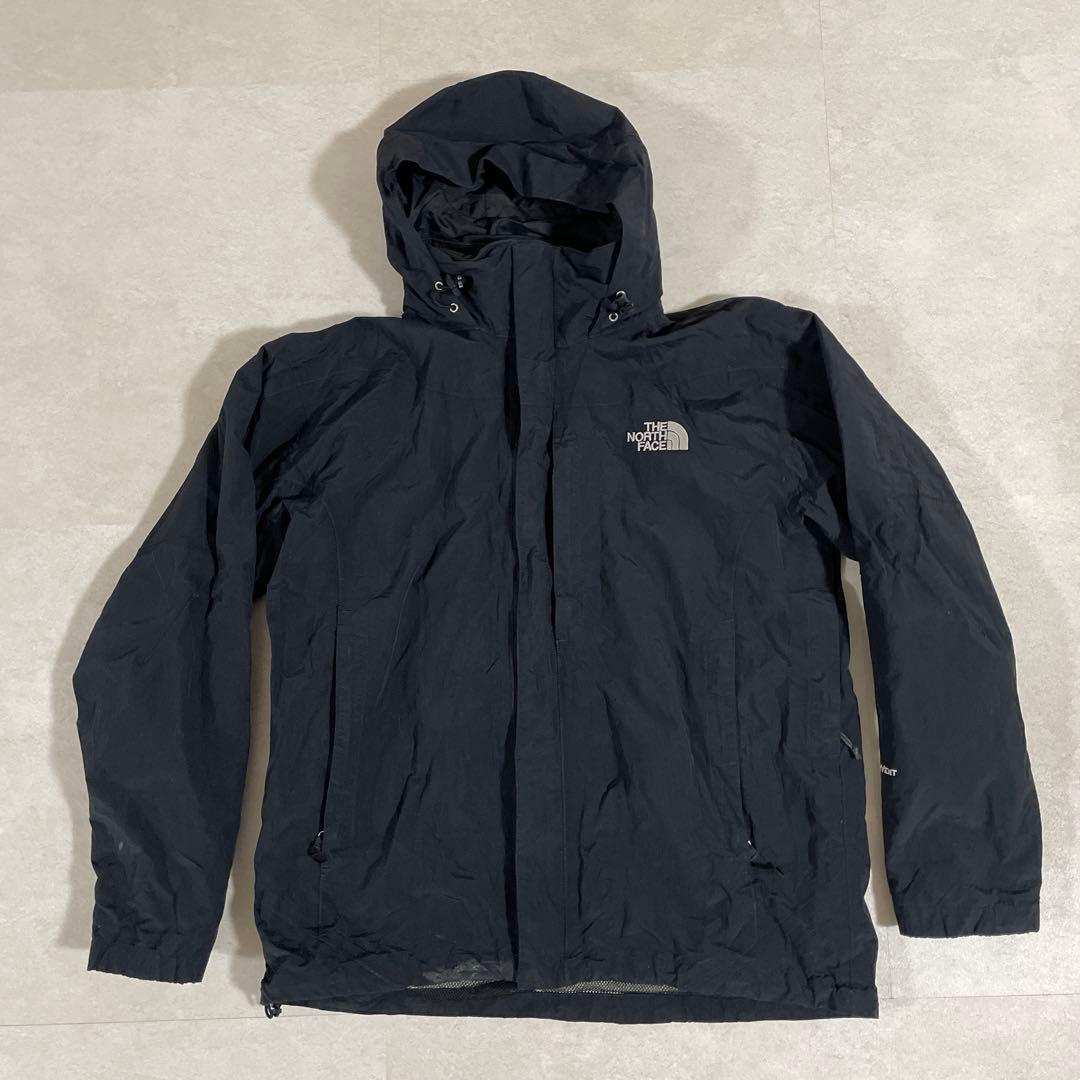 古着 THE NORTH FACE マウンテンパーカー HYVENT 黒色 M