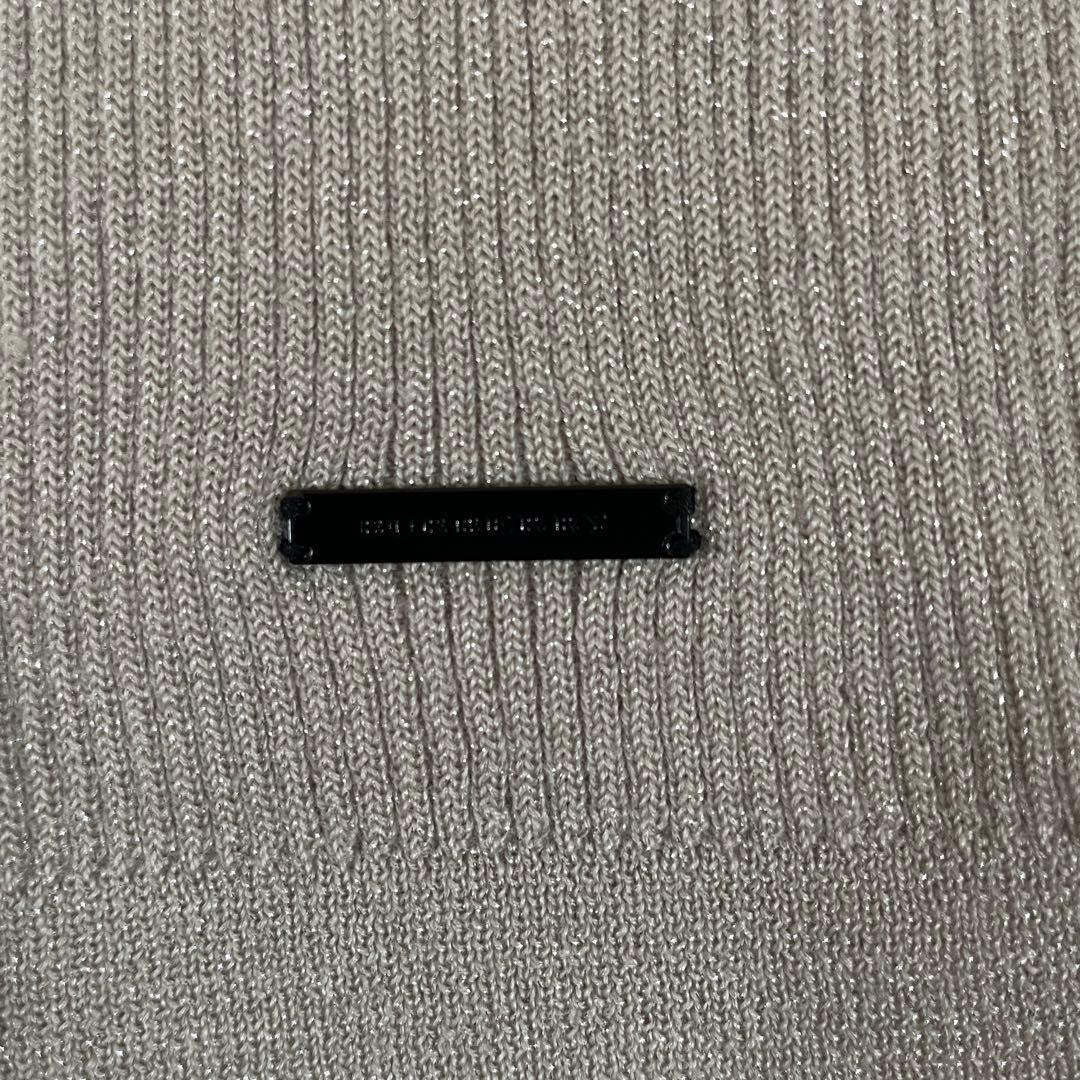 【美品】BURBERRY LONDON ニット セーター カシミヤ混 ラメ入り