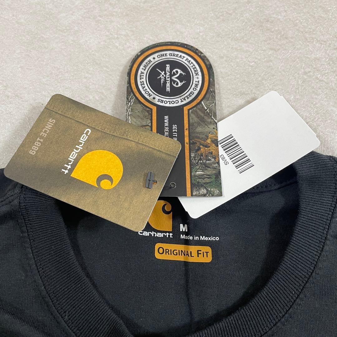 【新品未使用タグ付】carhartt バックロゴ Tシャツ Mサイズ