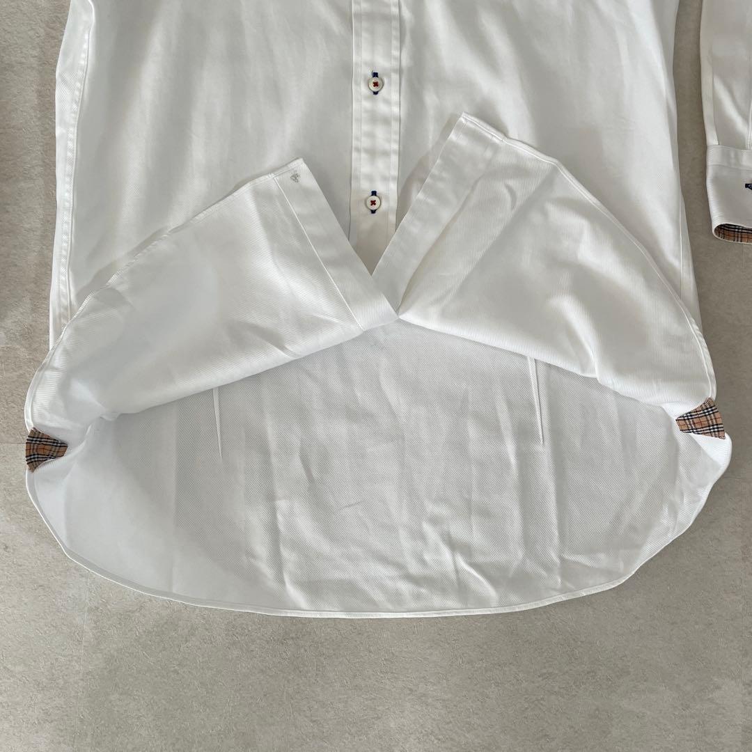 【美品】BURBERRY BLACK LABEL長袖シャツ バーバリーチェック