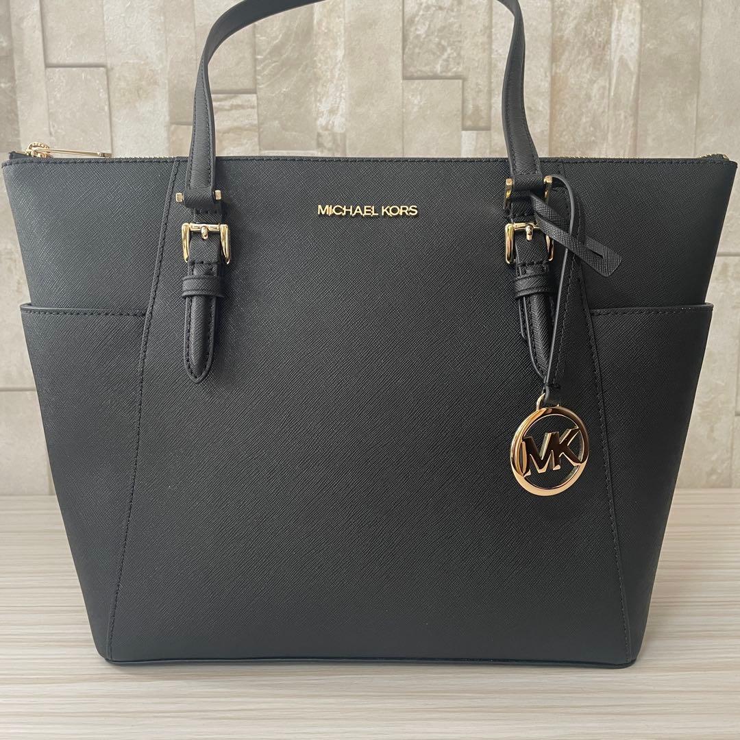 訳あり新品 MICHAEL KORS トートバッグ ブラック