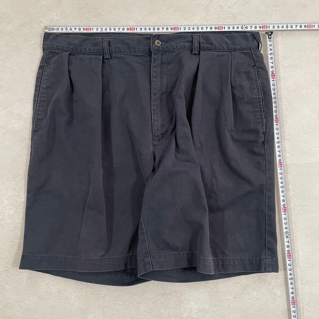 【美品】90s POLO RALPH LAUREN ハーフパンツ 40 紺色