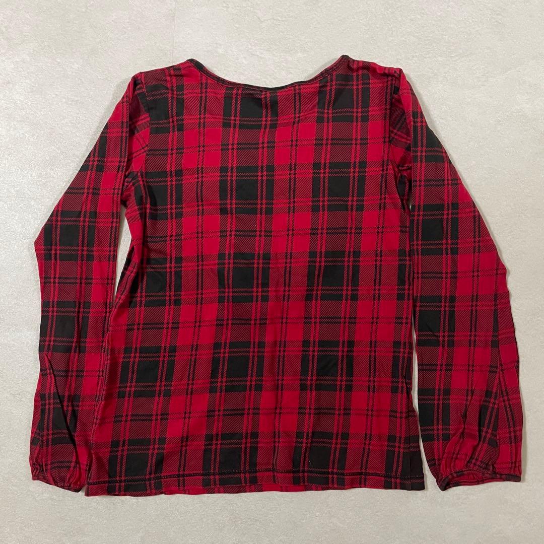 【美品】RALPH LAUREN 長袖ブラウス フリル S(7)130/64