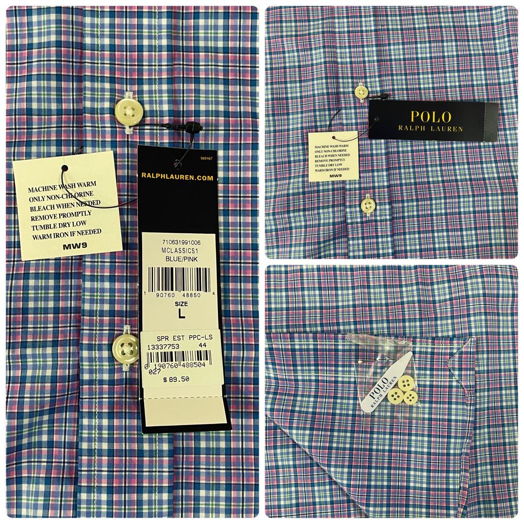 【新品未使用タグ付き】POLO RALPH LAUREN 長袖シャツ ポニー
