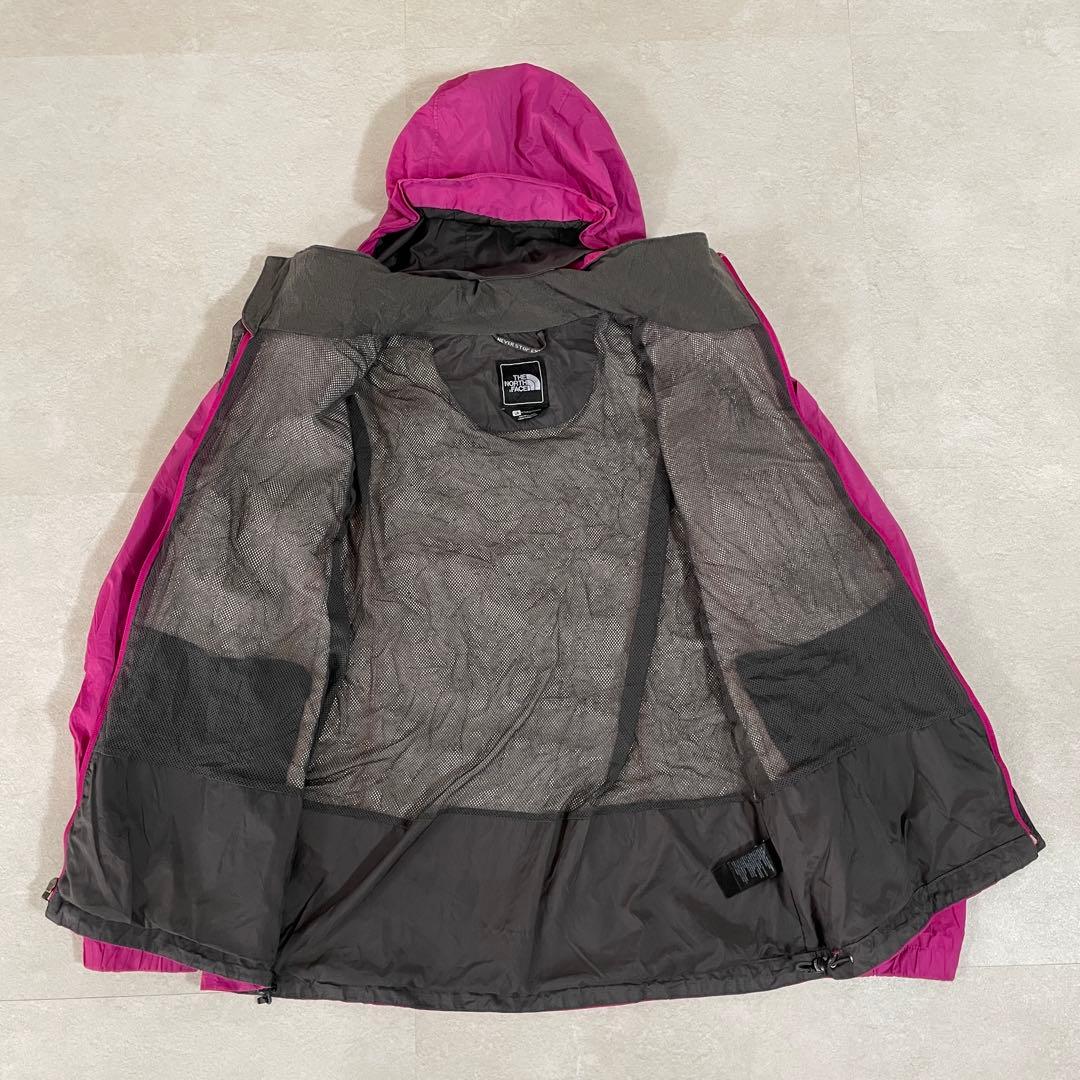 古着 THE NORTH FACE マウンテンパーカー HYVENT 紫色 L