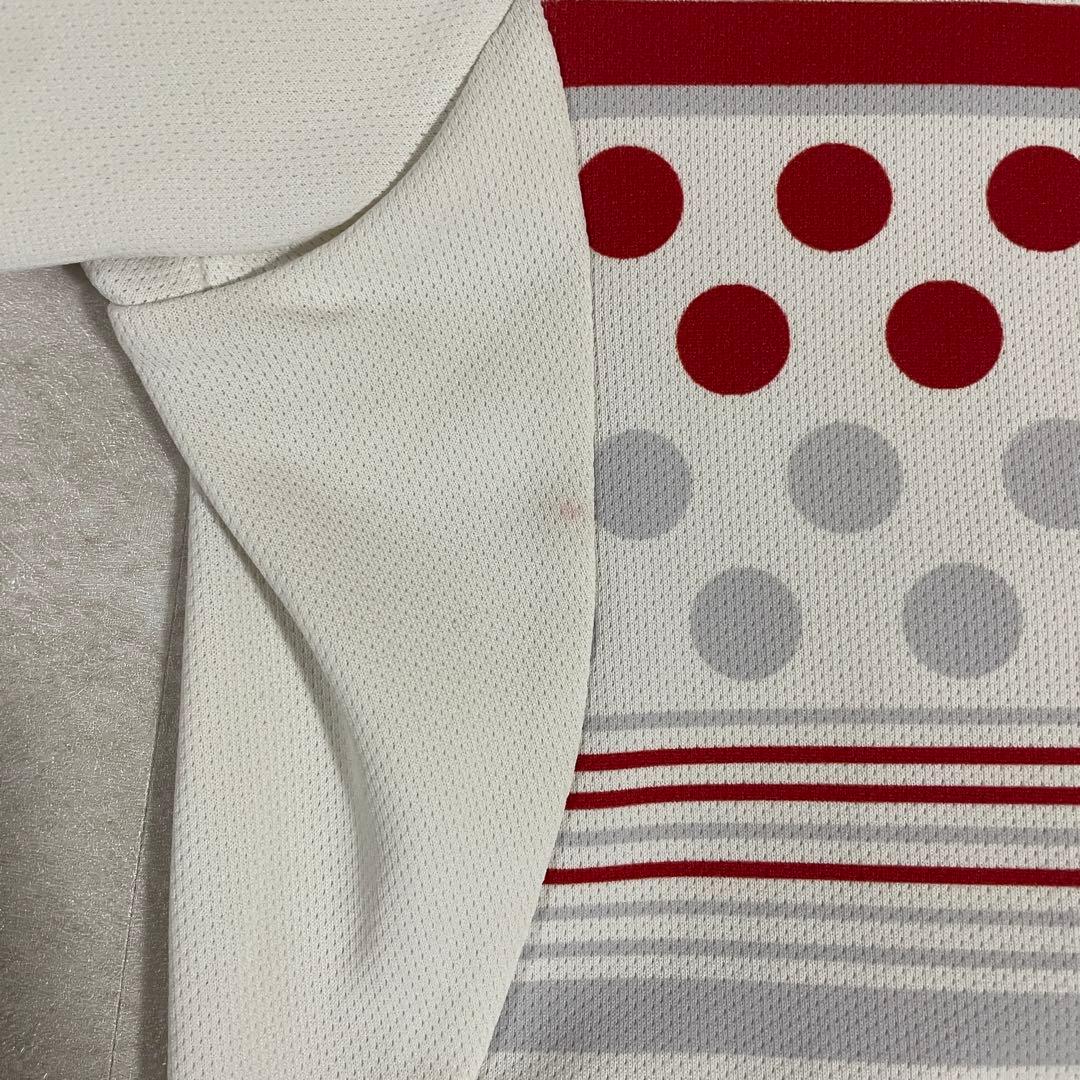 古着 adidas 半袖シャツ CLIMALITE スポーツウェア サイズL