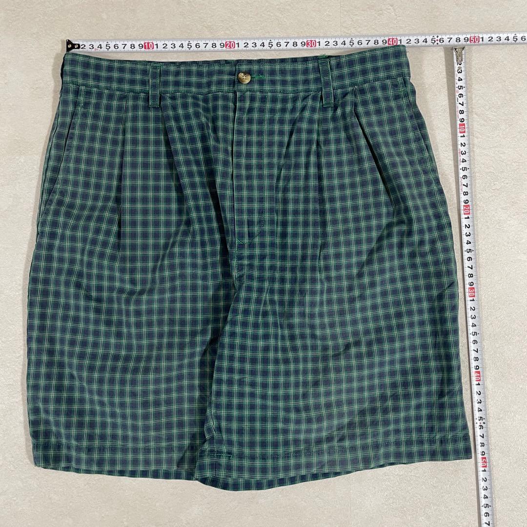 【美品】TOMMY HILFIGER ハーフパンツ サイズ34 チェック柄