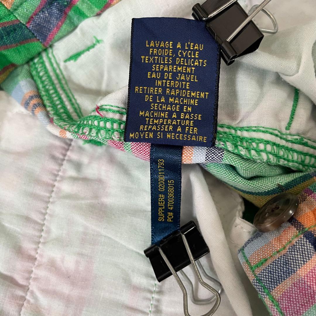 【美品】POLO RALPH LAUREN ハーフパンツ サイズ0 チェック柄