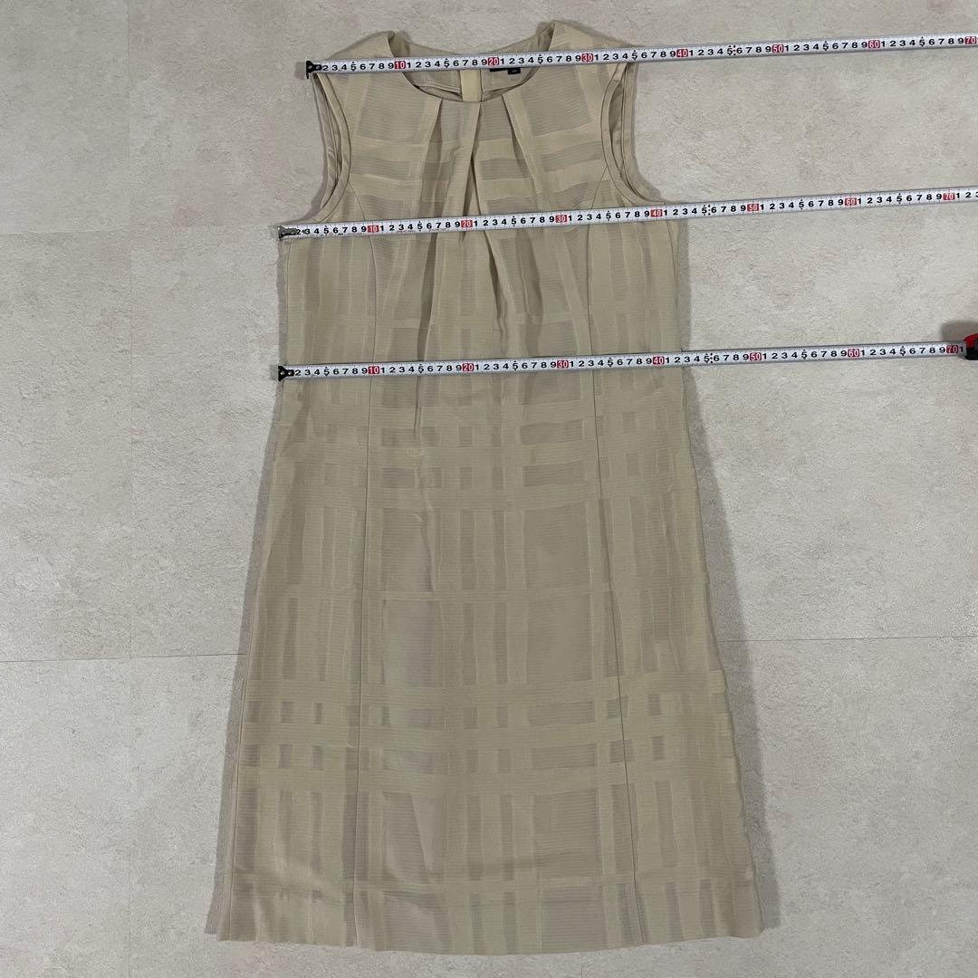 古着 BURBERRY LONDON ワンピース ノースリーブ 日本製