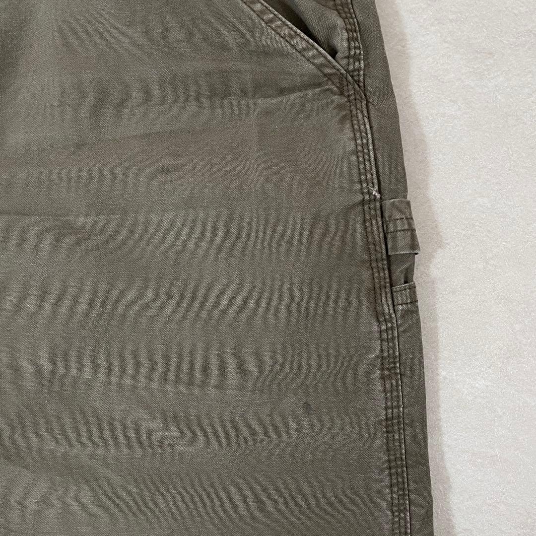 古着 carhartt ハーフパンツ サイズ38 カーキ