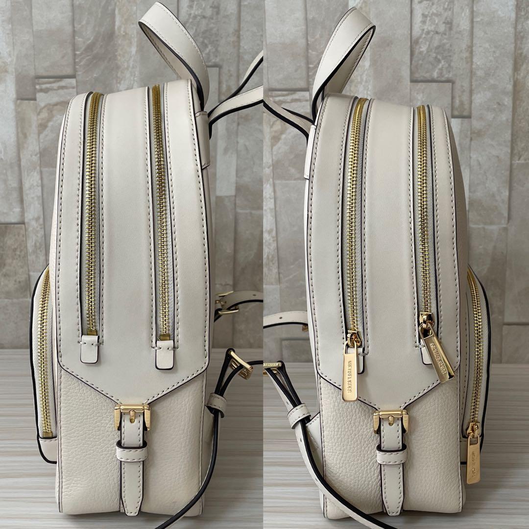 訳あり新品 MICHAEL KORS バックパック ライトクリーム