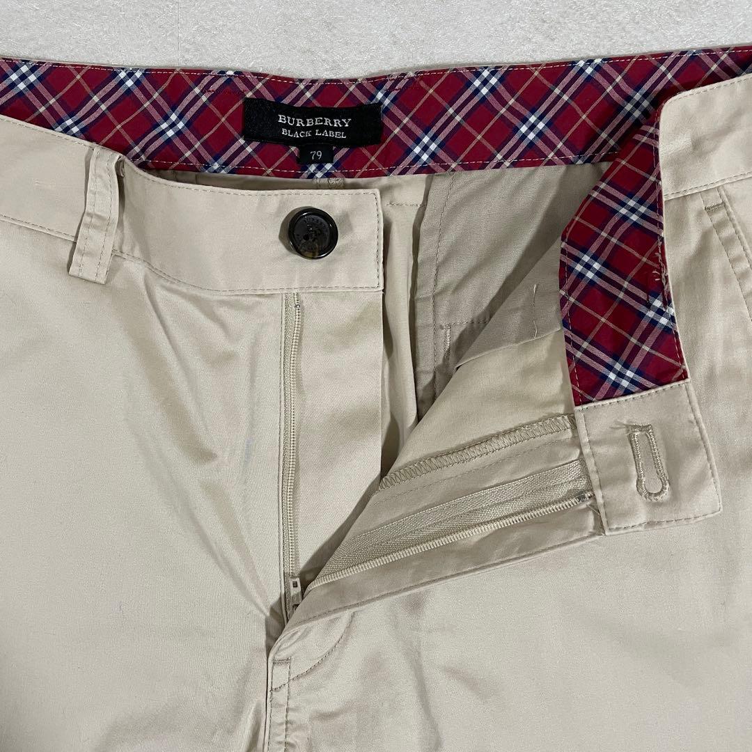 【美品】BURBERRY ブラックレーベル ハーフパンツ バーバリーチェック