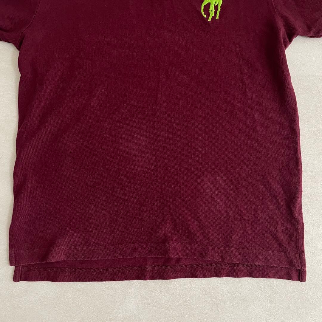 古着 POLO RALPH LAUREN 半袖ポロシャツ ビックポニー刺繍