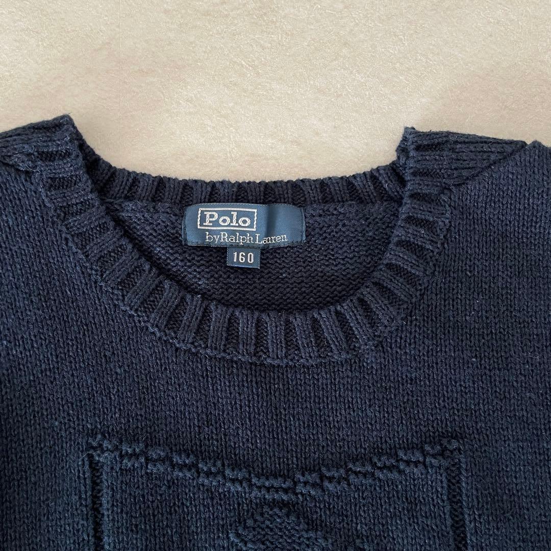 【美品】90s POLO RALPH LAUREN ニット セーター 160