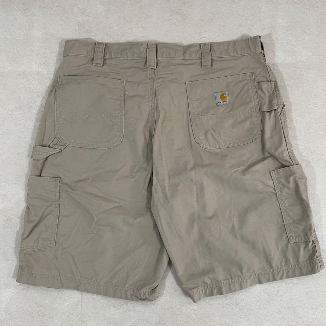 【美品】carhartt ハーフパンツ サイズ40 ベージュ