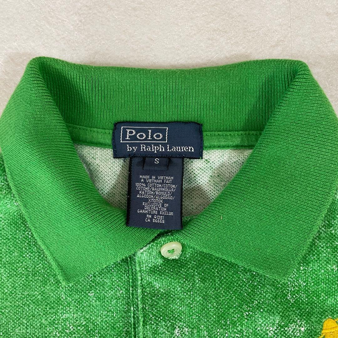 【美品】90s POLO RALPH LAUREN ポロシャツ ビックポニー