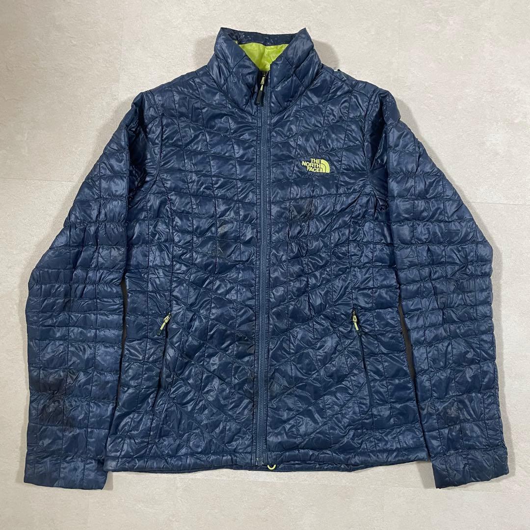 古着 THE NORTH FACE キルティングジャケット サイズS ネイビー