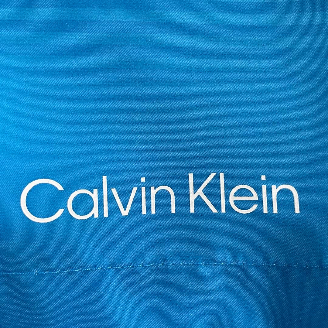 【新品未使用タグ付】Calvin Klein スイムショーツ ブルー Sサイズ
