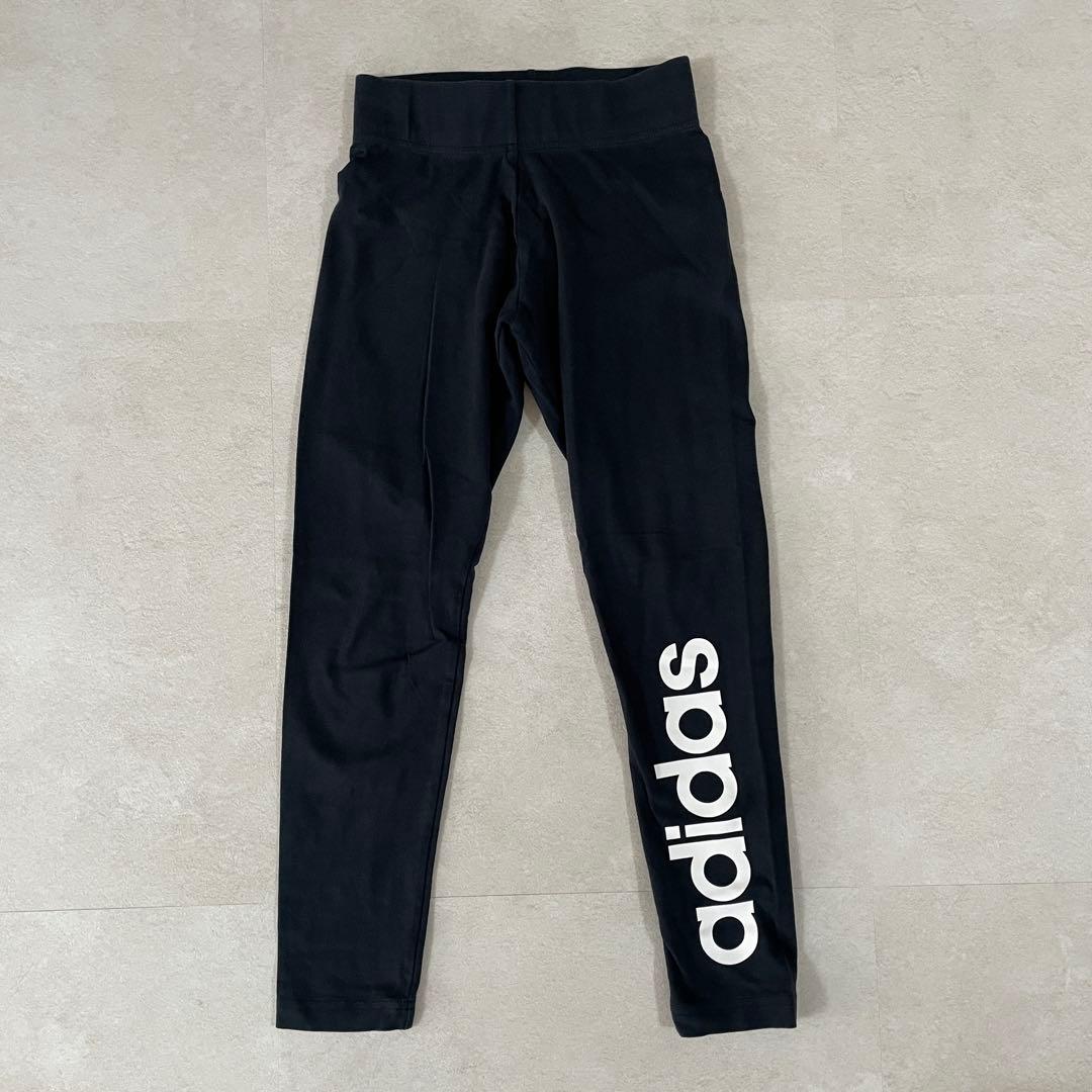 【美品】adidas レギンス サイズS ブラック