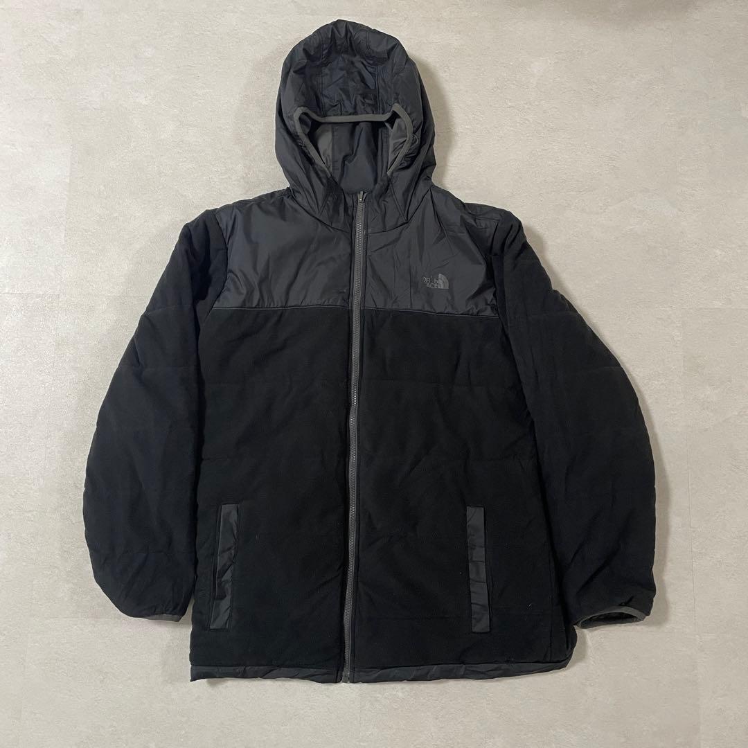 古着 THE NORTH FACE フリースジャケット リバーシブル XL