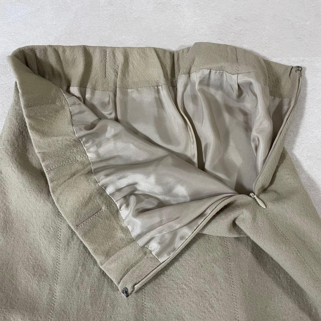 【美品】JURGEN LEHL スカート サイズM ベージュ