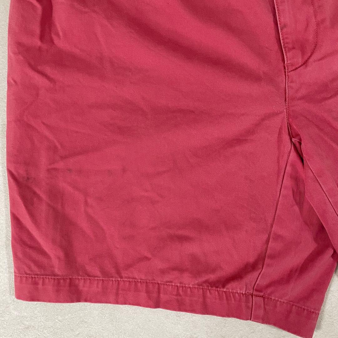 90s POLO RALPH LAUREN ハーフパンツ 40 ピンク