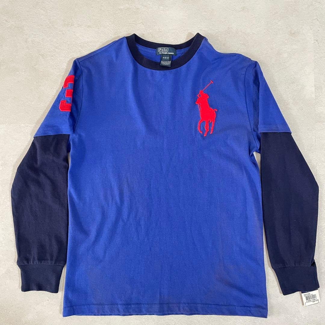 【訳あり新品未使用タグ付】POLO RALPH LAUREN 長袖Tシャツ