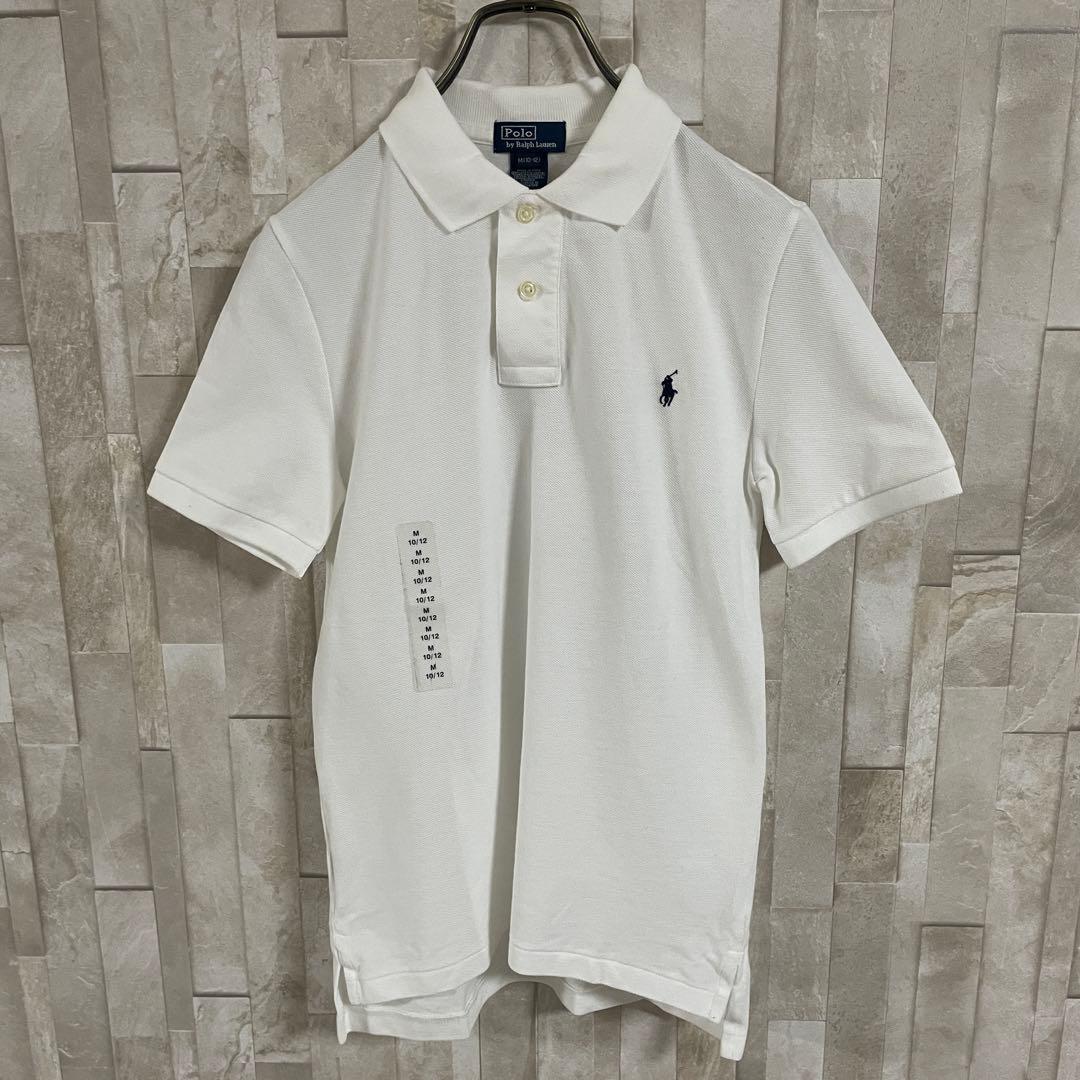 【新品未使用タグ付】90s POLO RALPH LAUREN ポロシャツ 白