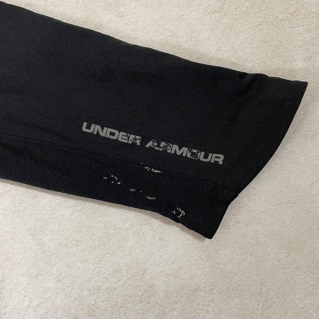 古着 UNDER ARMOUR トラックジャケット サイズXL ブラック