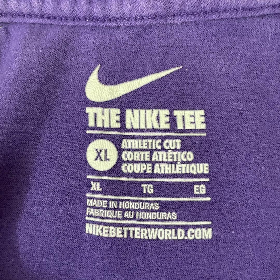 USA古着 NIKE 半袖Tシャツ XLサイズ パープル