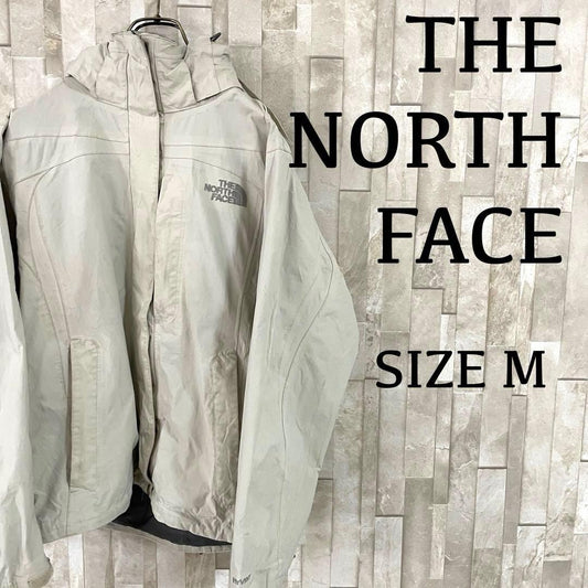 古着 THE NORTH FACE マウンテンパーカー HYVENT 白色 M